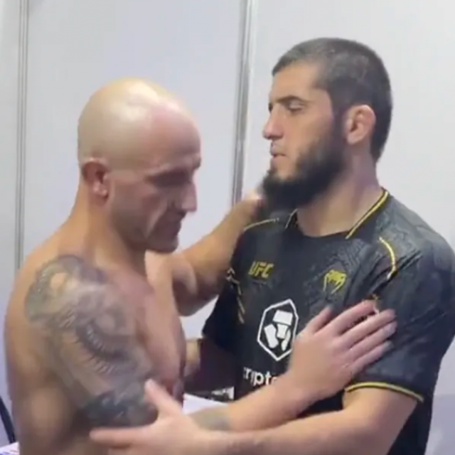 Islam Makhachev i Alexander Volkanovski