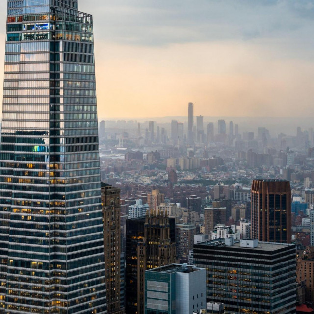 Panorama New Yorka, američkog financijskog središta