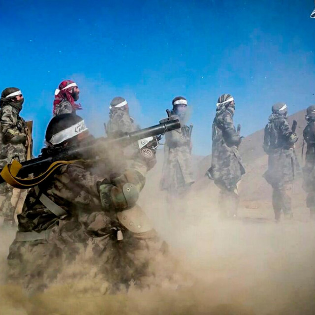 Islamističke frakcije na Sinaju (arhivska fotografija)