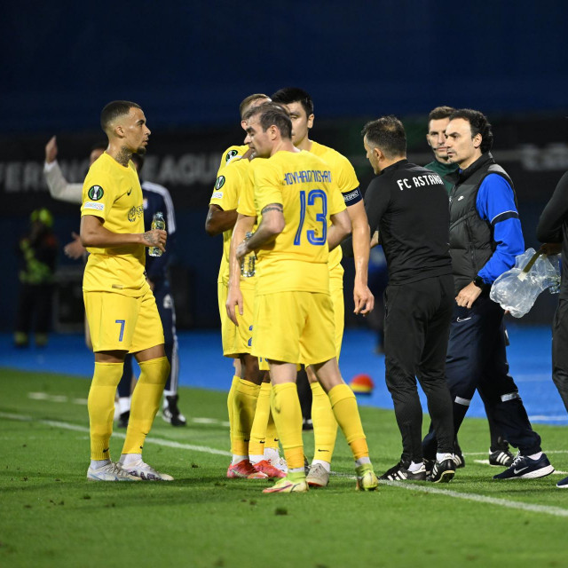 Kadar s utakmice Dinamo - Astana