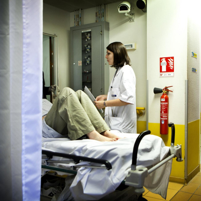 Bolnica u Francuskoj/Ilustracija
