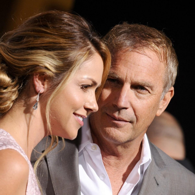Kevin Costner i Christine Baumgartner
