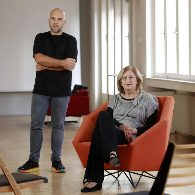 Arhitekti Roman Šilje i Rajka Bunjevac
 