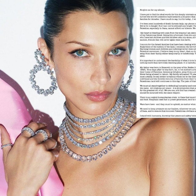 Bella Hadid i njena poruka