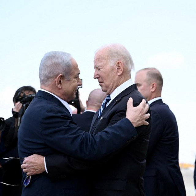 Benjamin Netanyahu i Joe Biden