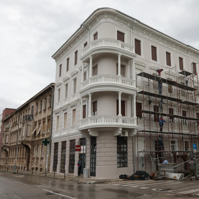 Obnovljena zgrada u Marulićevoj ulici u Puli