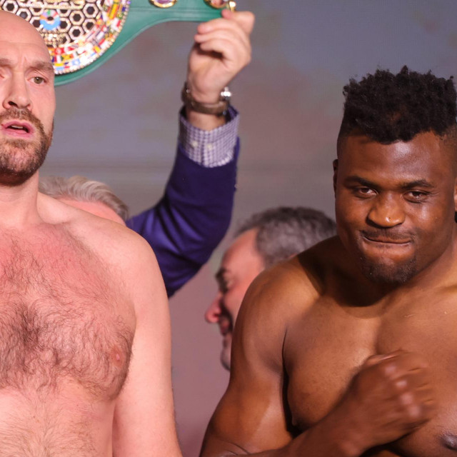 Tyson Fury i Francis Ngannou