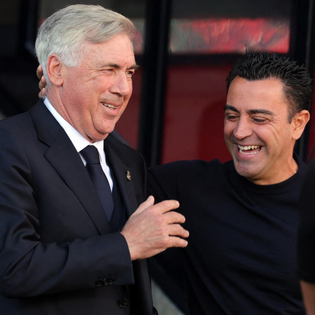 Carlo Ancelotti i Xavi