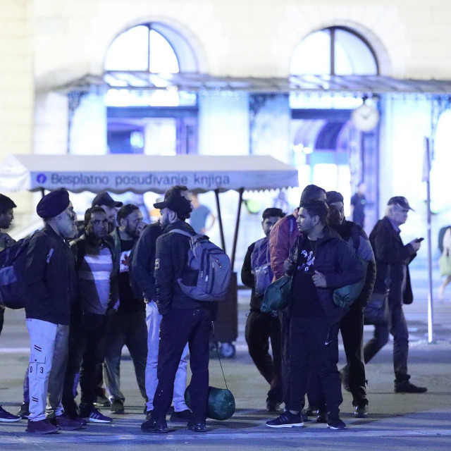 Migranti u Zagrebu 