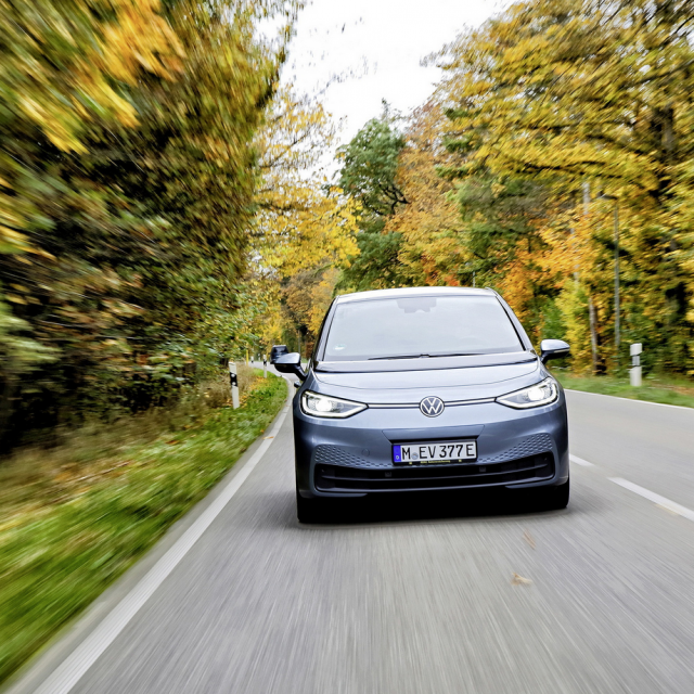 Testiranje dometa Volkswagena ID.3