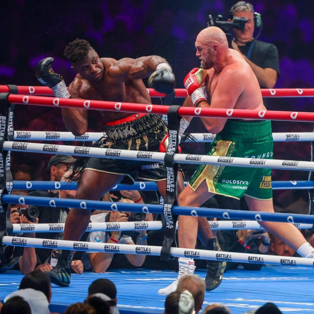 Francis Ngannou i Tyson Fury