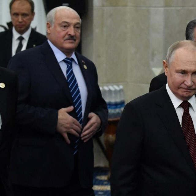 Aleksandar Lukašenko i Vladimir Putin