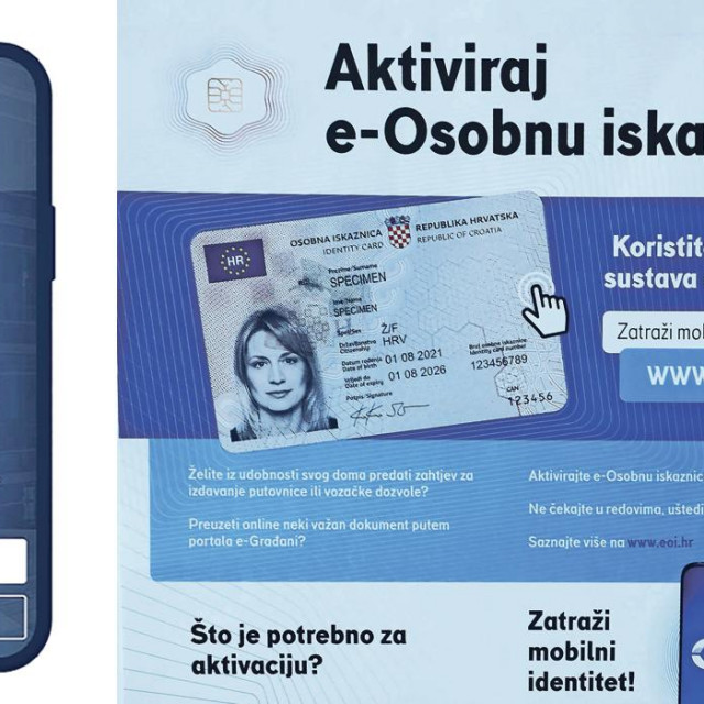 Osobna iskaznica u mobitelu
