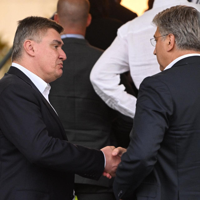 Zoran Milanović i Andrej Plenković