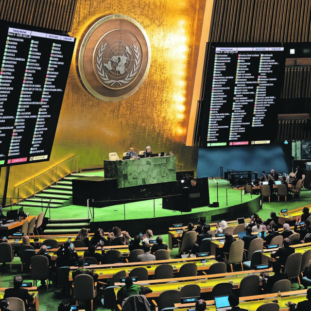 Glasovanje o rezoluciji UN-a, New York 