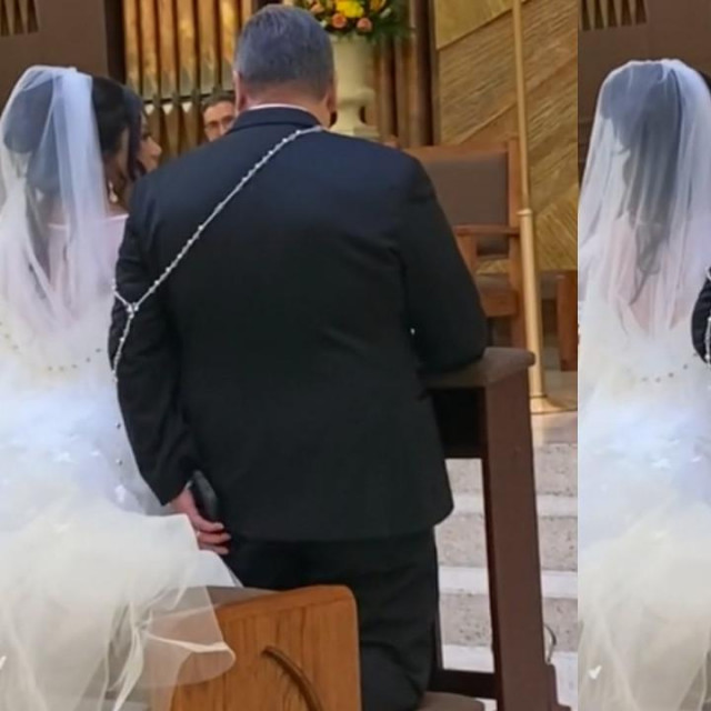 Mladoženja na vjenčanju nasmijao goste