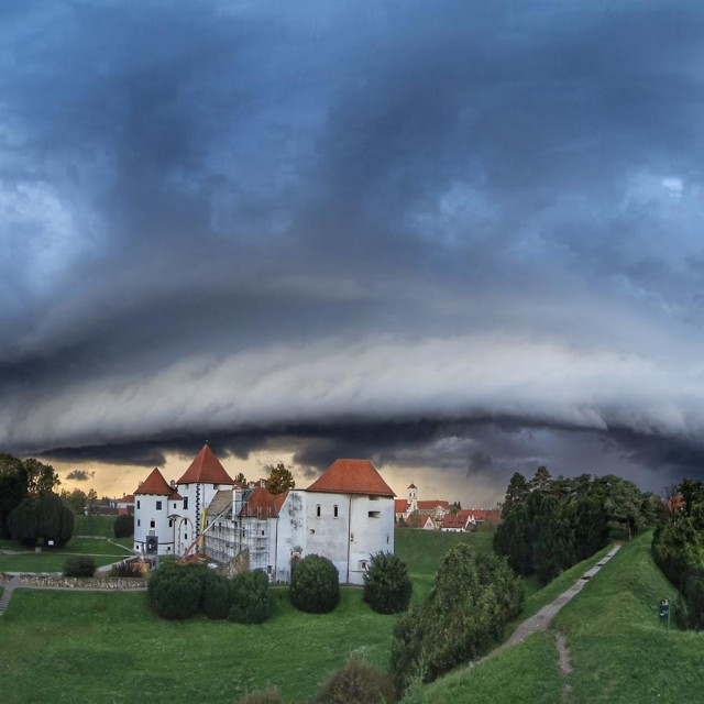 Nebo nad Varaždinom