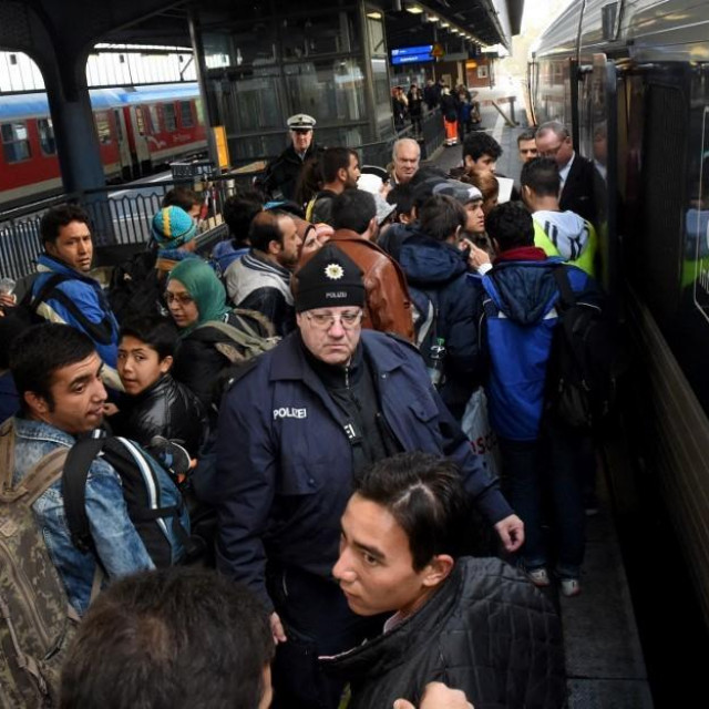 Migranti na putu prema Copenhagenu