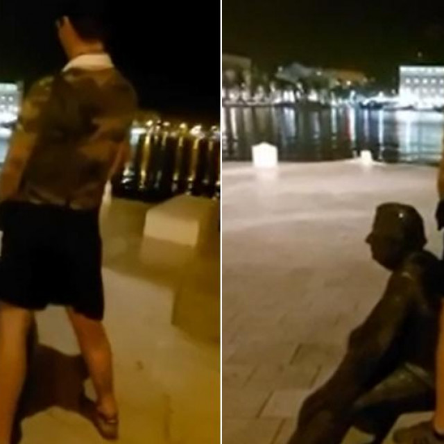 Uriniranje po Smojinom spomeniku