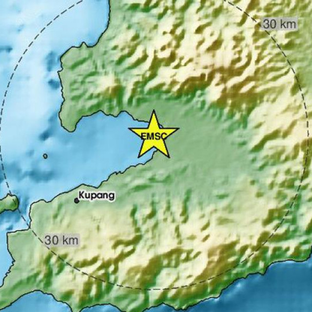 Potres na otoku Timor