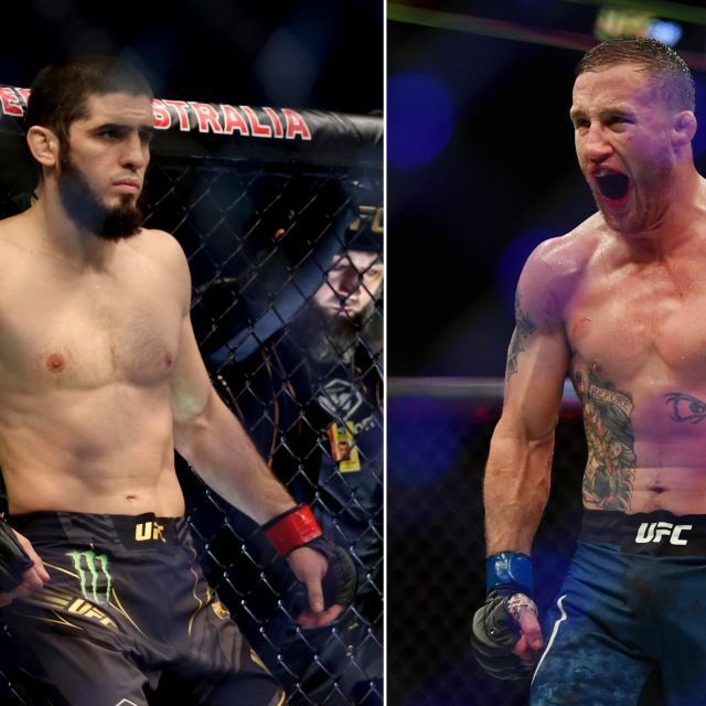 Islam Makhachev i Justin Gaethje