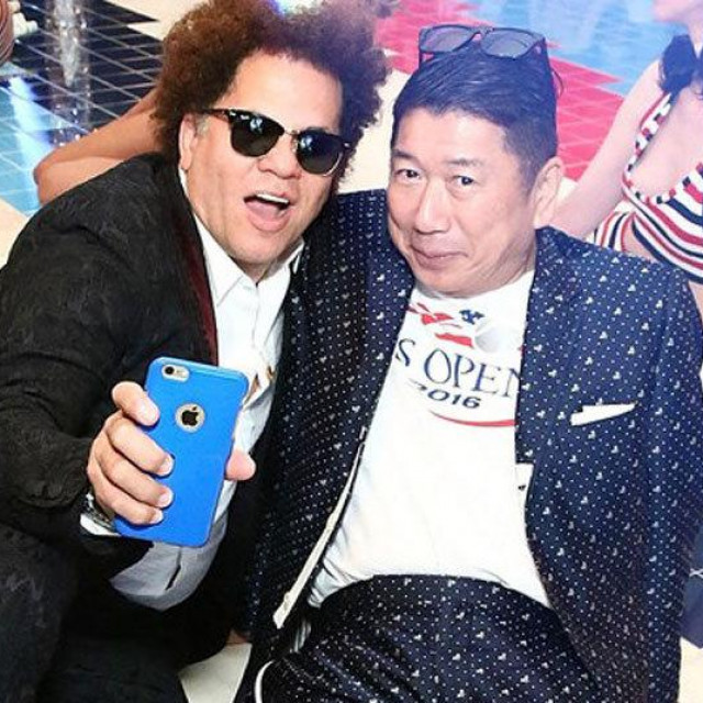 Romero Britto i Kaoru Nakajima