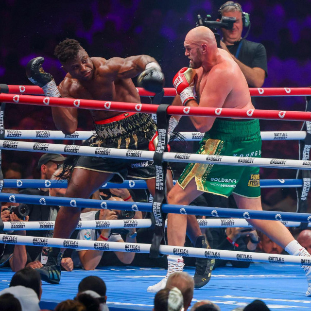 Francis Ngannou i Tyson Fury