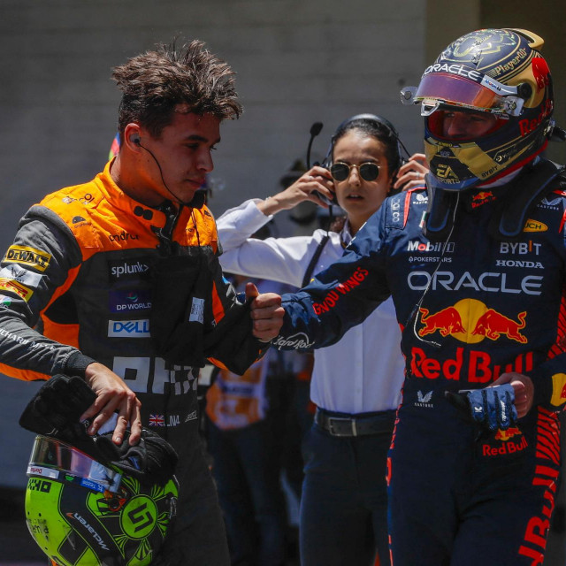 Lando Norris i Max Verstappen