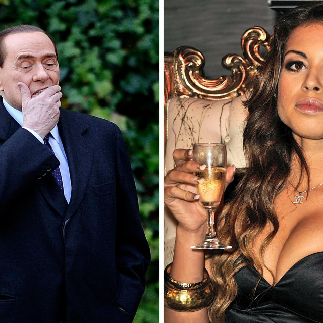 Silvio Berlusconi i poznata Ruby, jedna od tzv. ”bunga bunga” djevojaka