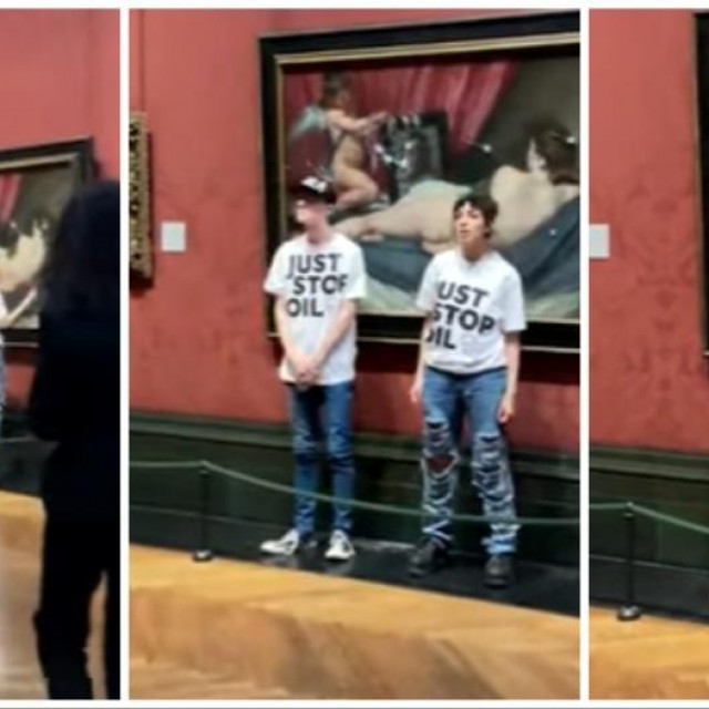 Prizori iz Nacionalne galerije u Londonu