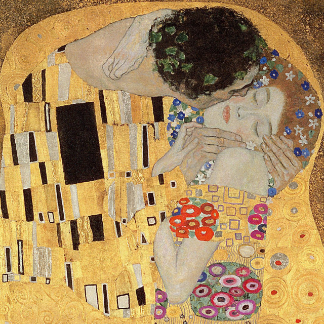 Klimt, Poljubac