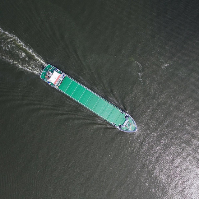 Ilustracija, brod na Baltičkom moru