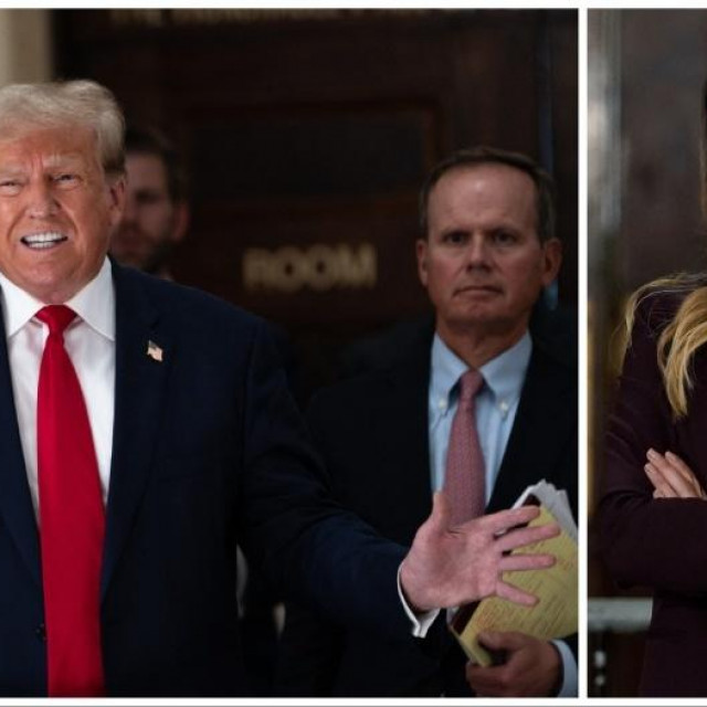 Donald Trump i njegova odvjetnica Alina Habba