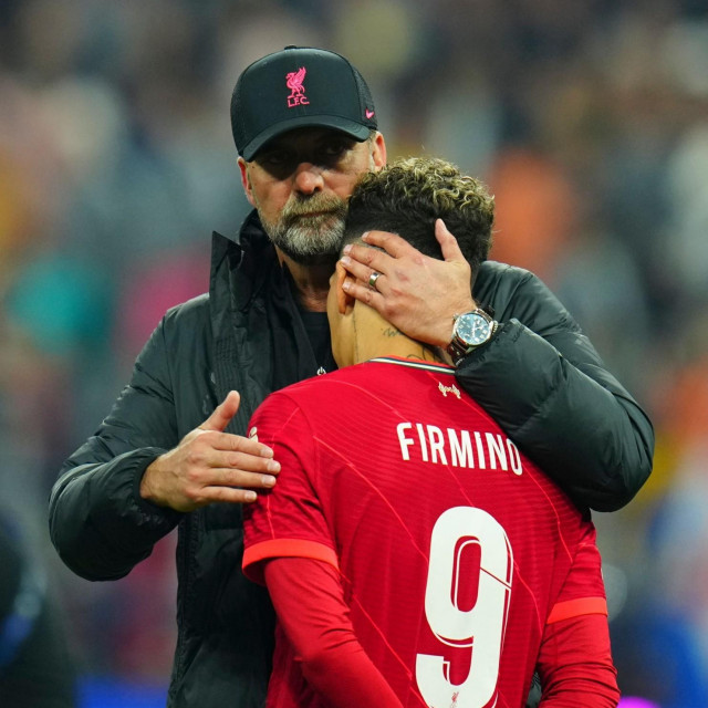 Jürgen Klopp i Roberto Firmino