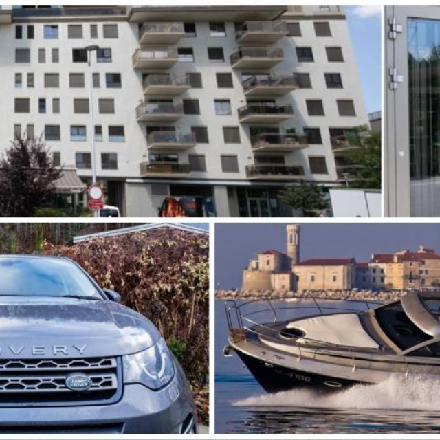 Terenac i jahta u vlasništvu Geodetskog fakulteta te zgrada u kojoj živi profesor Pribičević