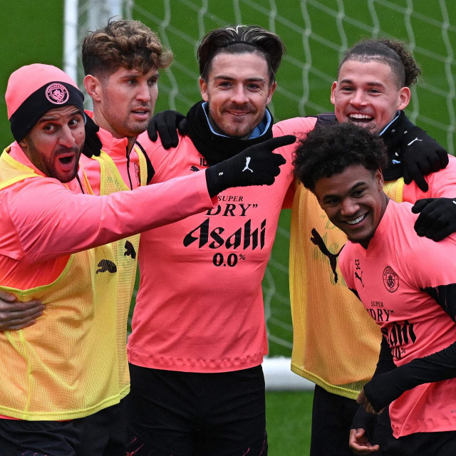 Walker, Stones, Grealish, Phillips
