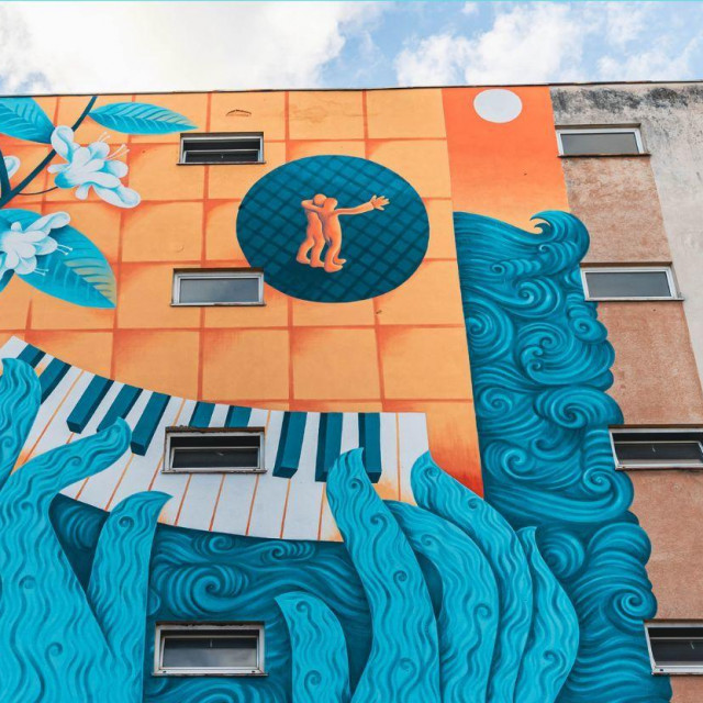 Mural u Zadru 1
