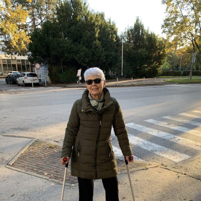 Jadranka Kosor nakon operacije koljena