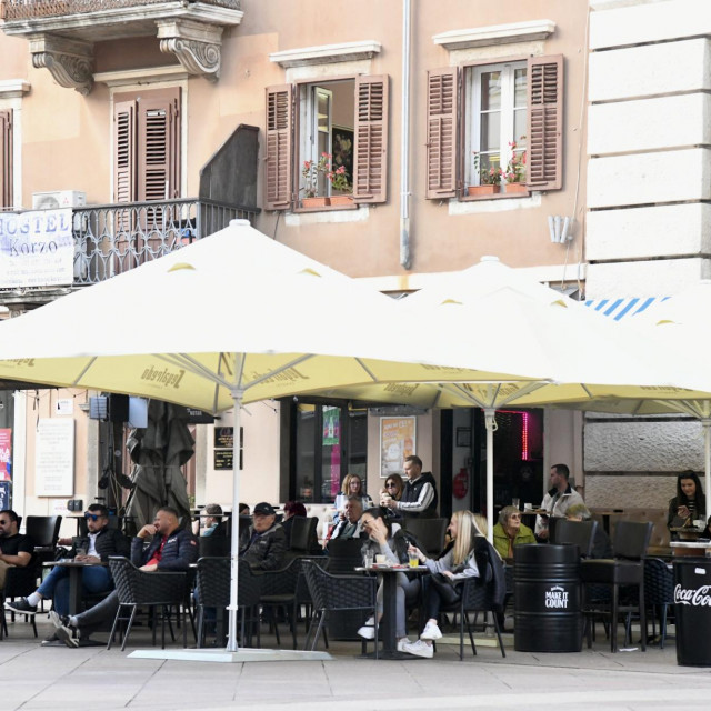 Mali Caffe Bar na Korzu, u kojem se dogodilo trovanje iz bočice Romerquelle