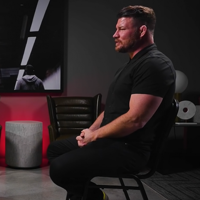 Colby Covington (lijevo) i Michael Bisping (desno)
