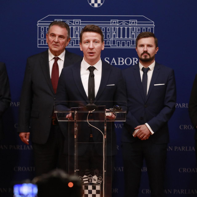 Damir Bajs, Radimir Čačić, Dario Zurovac, Davor Nađi, Natalija Martinčević