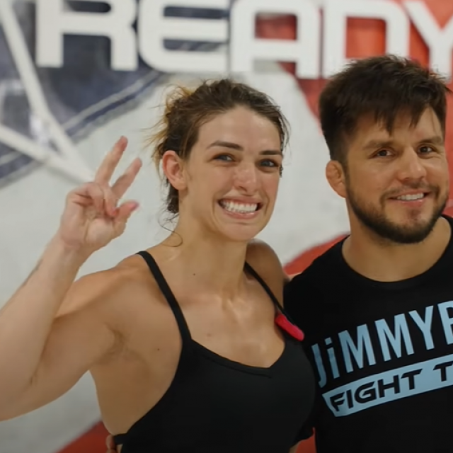 Mackenzie Dern i Henry Cejudo
