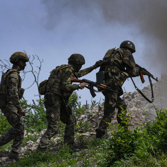 Ilustracija, ruski vojnici