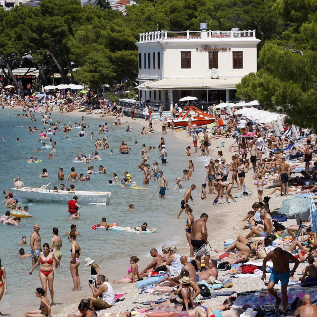 Plaža u Makarskoj