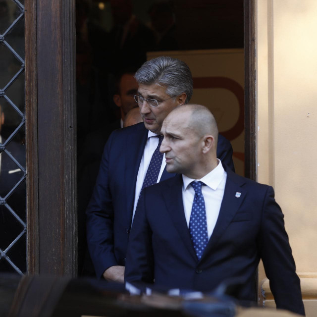 Ivan Anušić, Andrej Plenković