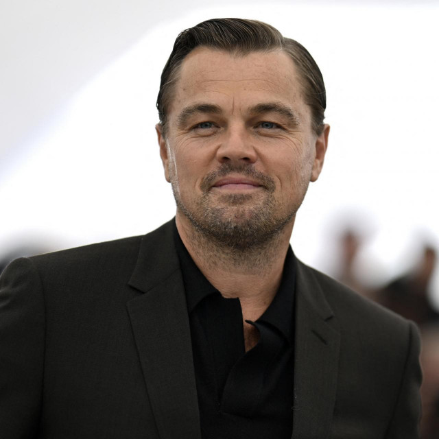 Leonardo Dicaprio snimljen tijekom promocije filma ”Killers of the Flower Moon”