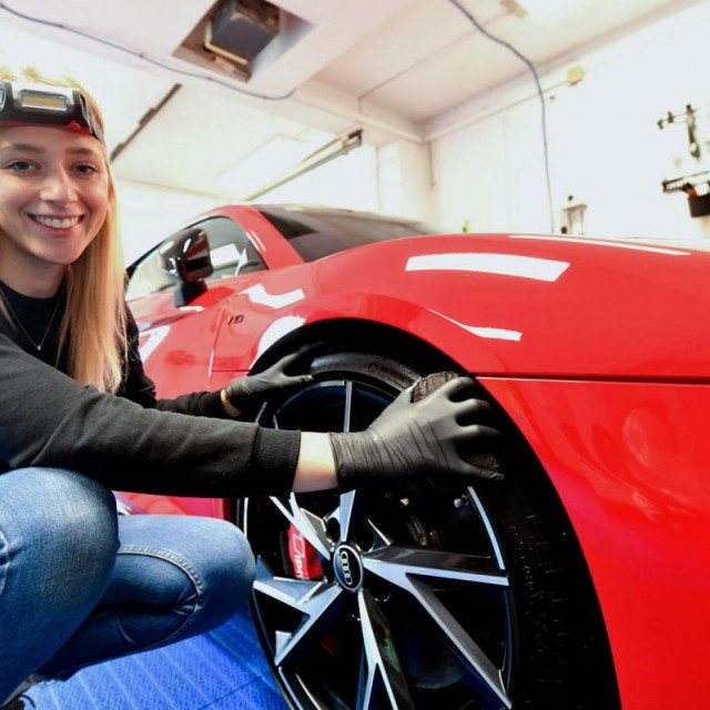 Laura Pavlović, vlasnica car detailing obrta
