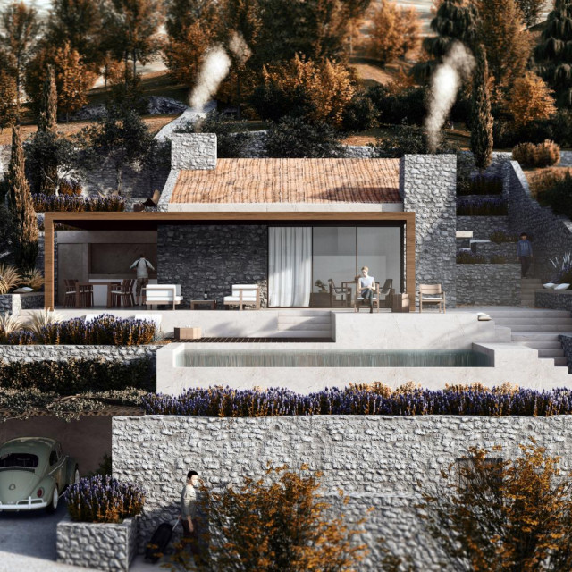 Mala kuća-Klis, arhitekti: D. Rako, S. Žuljević, B. Radan-Porticus Split