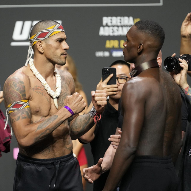 Alex Pereira i Israel Adesanya 