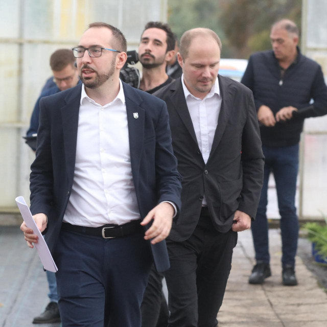 Tomislav Tomašević i Luka Korlaet